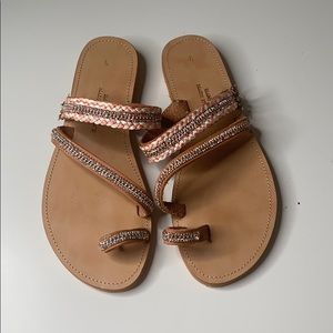 Hand made sandals from Greece